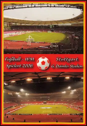 Ansichtskarte Stuttgart Gottlieb Daimler-Stadion Sportanlagen 2005