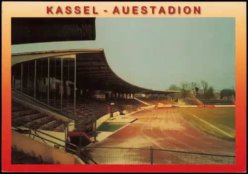 Ansichtskarte Kassel Cassel Fussball-Stadion Sportanlagen AUESTADION 1996