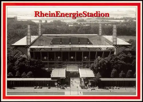 Ansichtskarte Köln RheinEnergieStadion Fussball-Stadion 2002
