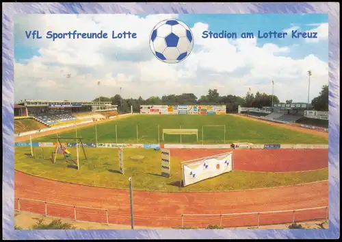 Lotte (Westfalen) Fussball Stadion VfL Sportfreunde Stadion am Lotter Kreuz 2004
