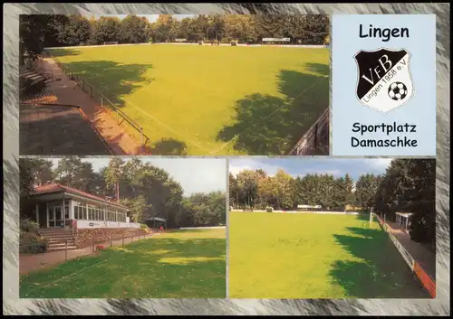 Lingen (Ems) Sportplatz Damaschke Fussball Stadion Mehrbild-AK 2004