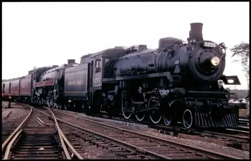 Ansichtskarte  Dampflokomotive der Canadian Pacific Verkehr & Eisenbahn 1970