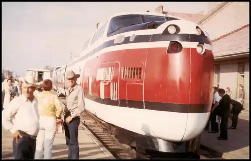 Ansichtskarte  Verkehr & Eisenbahn Amerika USA Zug UA Turbo-Train 1971