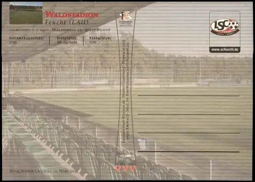 Ansichtskarte Feucht Mehrbildkarte WALDSTADION Fussball Stadion 2005