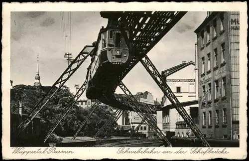 Barmen-Wuppertal Schneebebahn an der Schopfbrüche, Barmer Creditbank 1942
