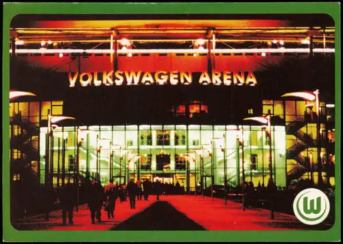 Ansichtskarte Wolfsburg VOLKSWAGEN ARENA Fussball Stadion 2003