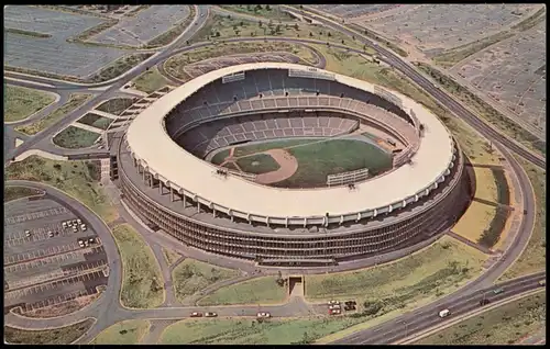 Washington D.C. D.C. Stadium Washington Redskins Aerial View, Luftaufnahme 1970