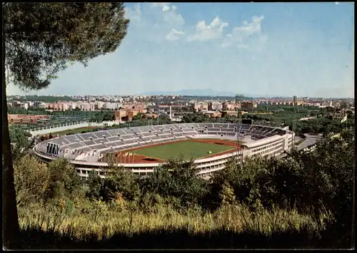 Rom Roma Stadto del Centomila Stade Olympique Stadion Stadium 1970