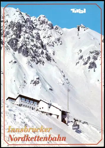Innsbruck Innsbrucker Nordkettenbahn Hotel Seegrube mit Bergstation 2000