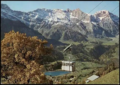 Ansichtskarte Innertkirchen Umlandansicht mit Bergbahn Gondelbahn 1974