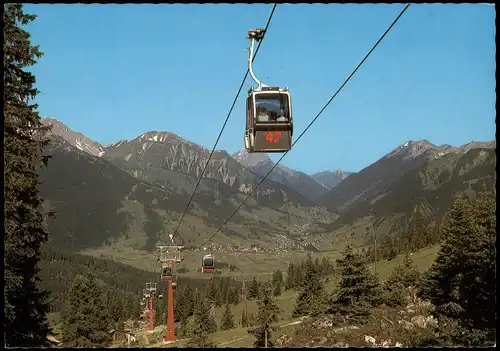 Ehrwald Ehrwalder Alm-Bahn Tirol mit Blick Grubigspitze Bleispitze 1980