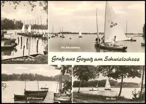 Goyatz-Schwielochsee Gruss-Aus-Mehrbildkarte Goyatz am Schwielochsee 1971