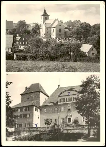 Bieberstein-Reinsberg (Sachsen) Bieberstein 2 Ortsansichten zur DDR-Zeit 1976