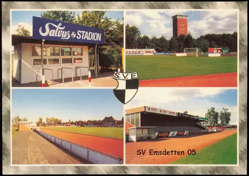 Emsdetten Mehrbild-AK Salvus Stadion Fussball Stadion Stadium 2003