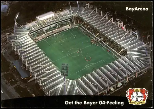 Sammelkarte Leverkusen BayArena Fussball Stadion Football Stadium 2010