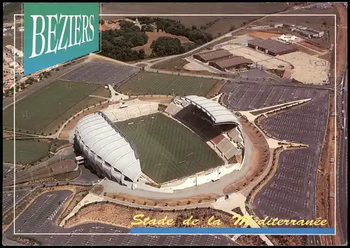 Béziers Stade de la Mediterranée Fussball Football Soccer Stadium 2001