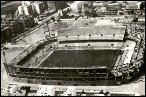 Sevilla Estadio Ramón Sánchez Pizjuán Fußball Stadion  im Bau Luftbild 1990