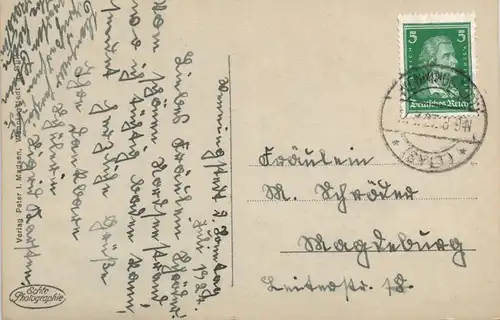 Ansichtskarte Wenningstedt-Braderup (Sylt) Strandpartie 1927