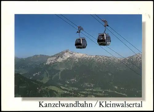 Riezlern-Mittelberg/Vorarlberg   Kanzelwandbahn Kleinwalsertal 2000