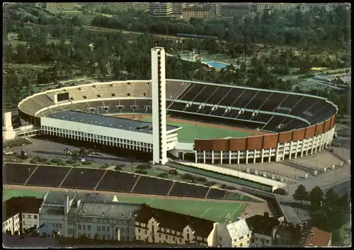 Helsinki Helsingfors HELSINKI HELSINGFORS Fussball Stadion Football Stadium 1970