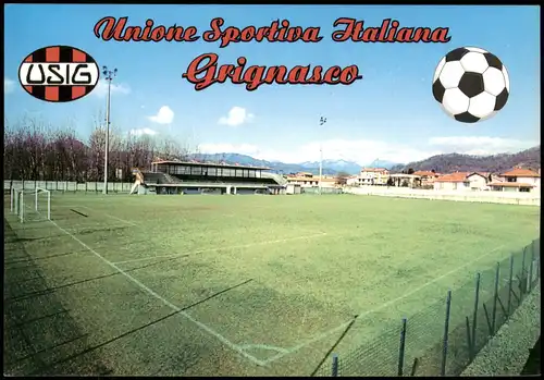 Cartoline Grignasco U.S.I.G. 1918 SC Campo Sportivo Football Stadium 1974