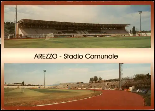 Cartoline Arezzo (Toskana Toscana) Stadio Comunale - Stadion 2 Bild 2002