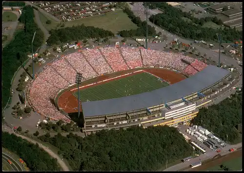 Ansichtskarte Gelsenkirchen Luftbild Parkstadion 1992