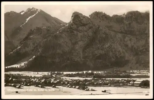 Oberammergau Panorama-Ansicht Totalansicht m. Kofel u. Noth 1936