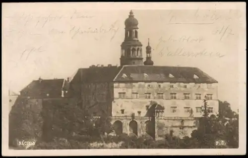 Postcard Nachod Náchod Blick auf Gebäude 1920