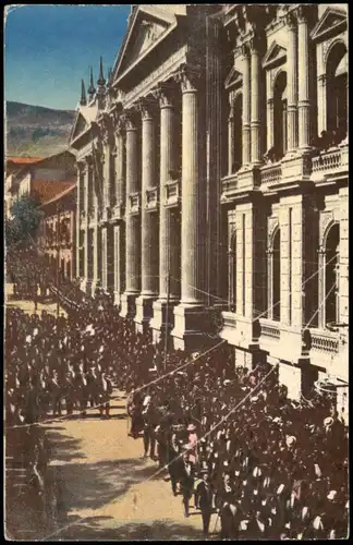 Bolivien Gutierrez Guerra (Bolivia) Transmisión  presidencial - Montes- 1920