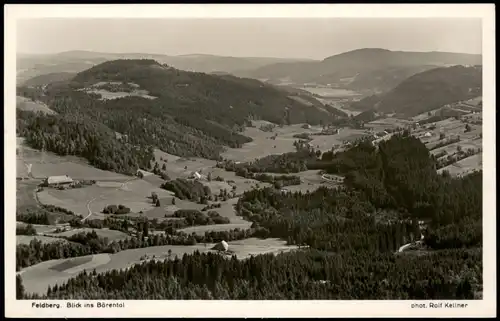 Feldberg (Schwarzwald) Feldberg (Schwarzwald) Blick ins Bärental 1940