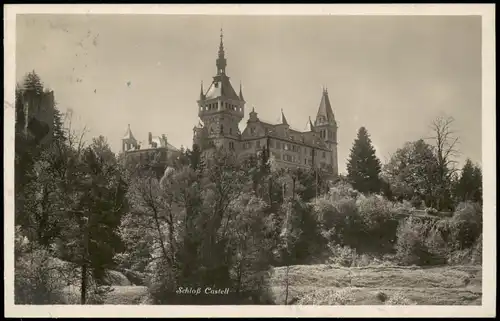 Ansichtskarte Tägerwilen Schloss Castell (Castle in Switzerland) 1931