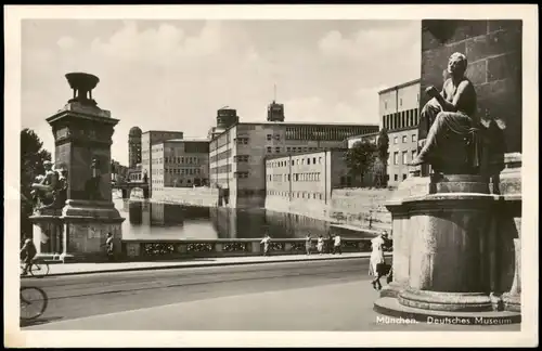 Ansichtskarte München Partie am Deutschen Deutsches Museum 1931