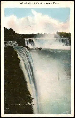 Niagara Falls (NY) Prospect Point Niagarafälle Niagara Falls USA 1927