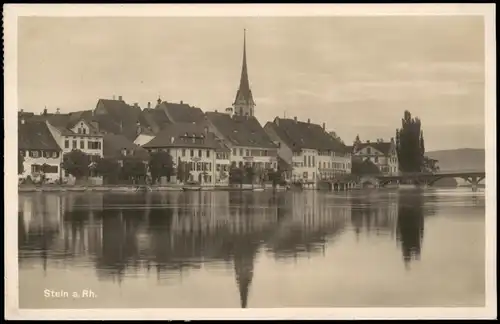 Ansichtskarte Stein am Rhein Panorama-Ansicht 1928