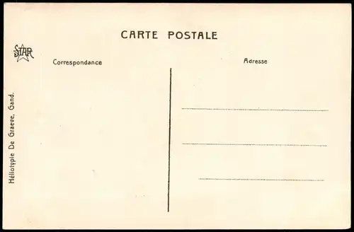 Postkaart Ypern Ieper / Ypres Eglise St-Martin Kirche 1910