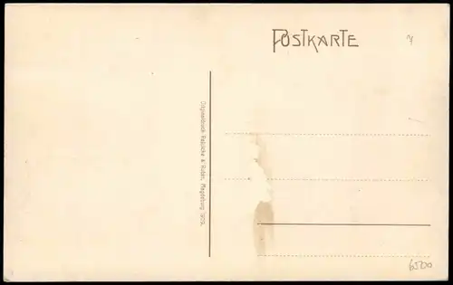 Ansichtskarte Mainz Partie an der Christuskirche 1909