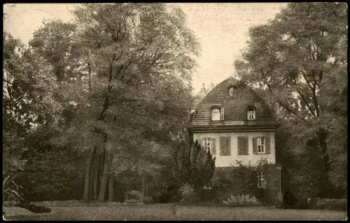 Ansichtskarte Tannenfeld-Löbichau Kurhaus Tannenfeld, Parklandschaft 1937