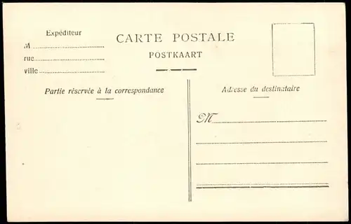 Postkaart Brüssel Bruxelles Justitzpalast Palais de Justice 1910