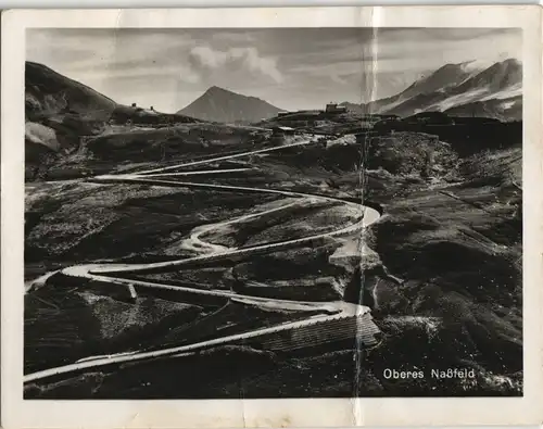 Sammelkarte Nassfeld Oberes Naßfeld - Straße 1940