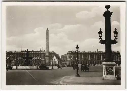 Paris Place de la Concorde - Besetzung 1941
