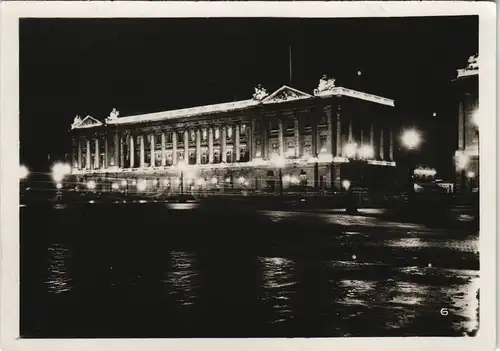 Paris Straßenpartie bei Nacht 1941