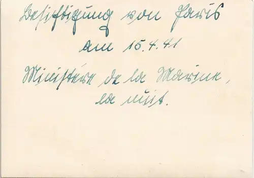 Paris Straßenpartie bei Nacht 1941