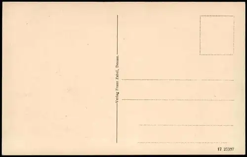 Ansichtskarte Dessau-Dessau-Roßlau Schillergarten 1928