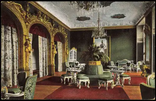 Ansichtskarte Wiesbaden Neues Kurhaus, Konversationssaal. 1909