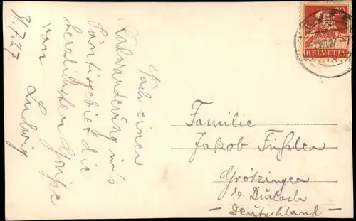 .Schweiz Schweiz Schweizer Landschaft Idylle (Ort unbekannt) 1927