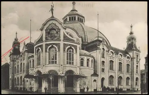 Ansichtskarte Düsseldorf Apollo-Theater 1913