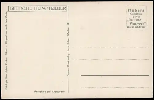 Ansichtskarte Mittenwald Straßenpartie 1932