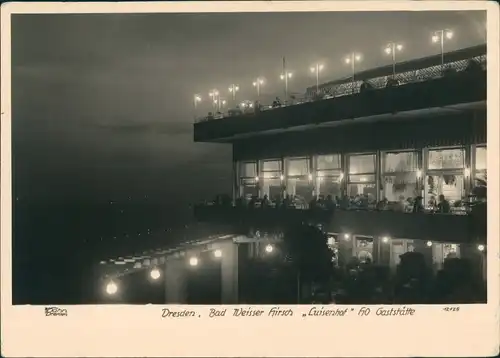 Weißer Hirsch-Dresden Weisser Hirsch "Luisenhof"  1960 Walter Hahn:12125