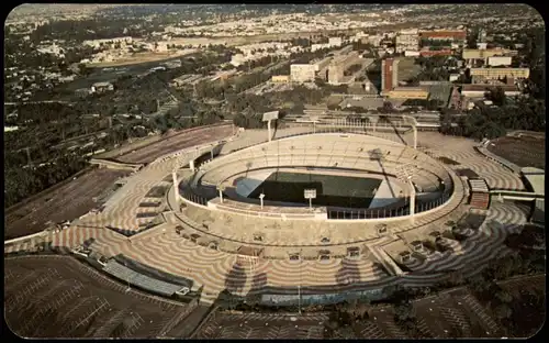 Mexiko-Stadt Ciudad de México (D. F.) Air  University's Olympic Stadium. 1978